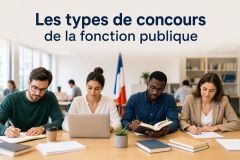 Quels sont les types de concours de la Fonction Publique ?